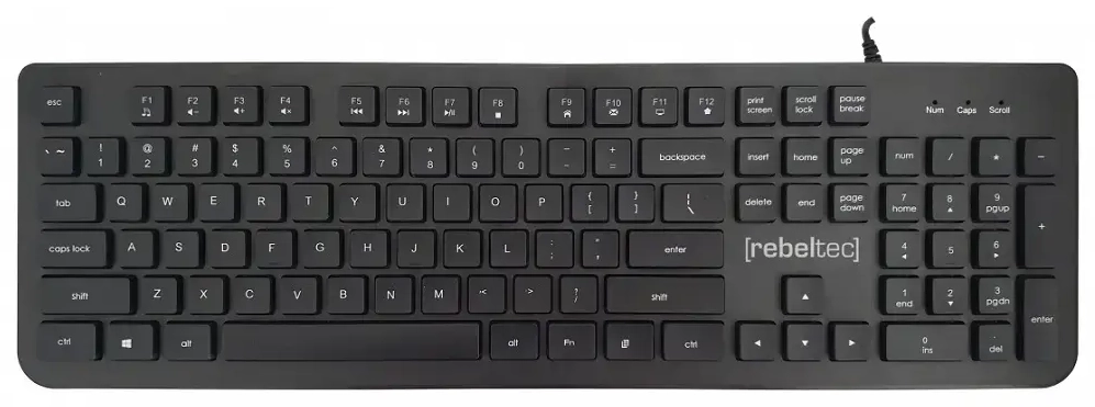 Rebeltec keyboard USB Spiro