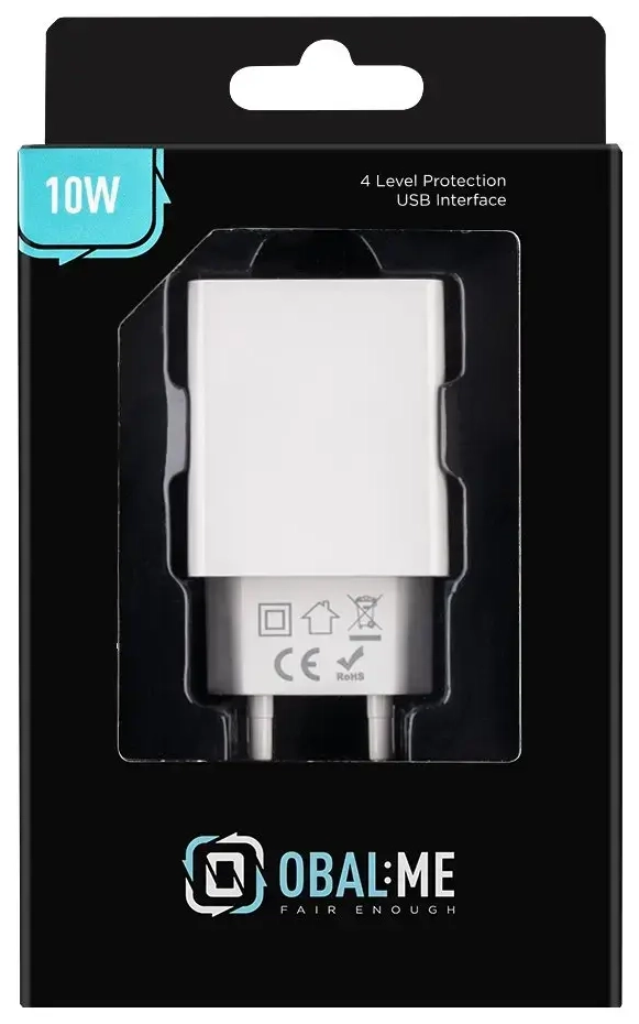 OBAL:ME Wall Charger tīkla lādētājs | 10W | USB-A | balts