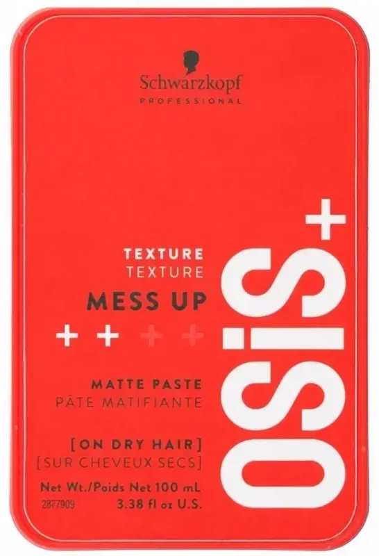 Schwarzkopf Osis+ Mess up Matte Paste 100Ml in Clear