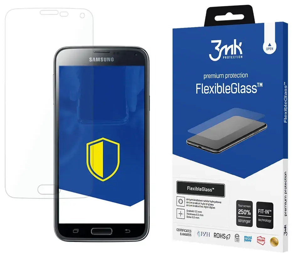 Samsung Galaxy S5 SM-G900F - 3mk FlexibleGlass™ screen protector