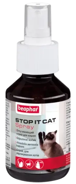 Priemonė katėms atbaidyti - Beaphar Stop-it-Cat 100ml