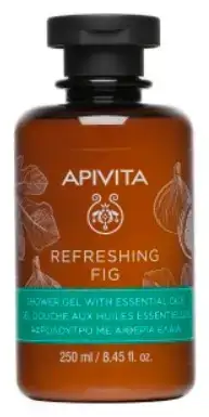 Apivita Refreshing Fig Shower Gel with Essential Oils 250ml