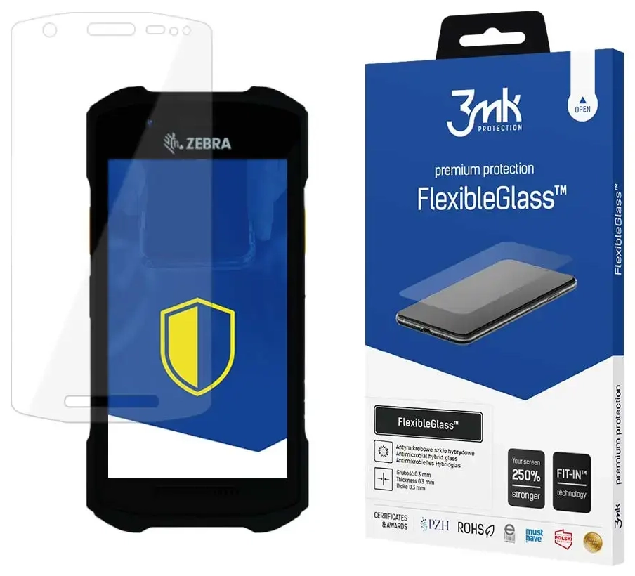 Zebra TC26BK – 3mk FlexibleGlass™ ekrano apsauga