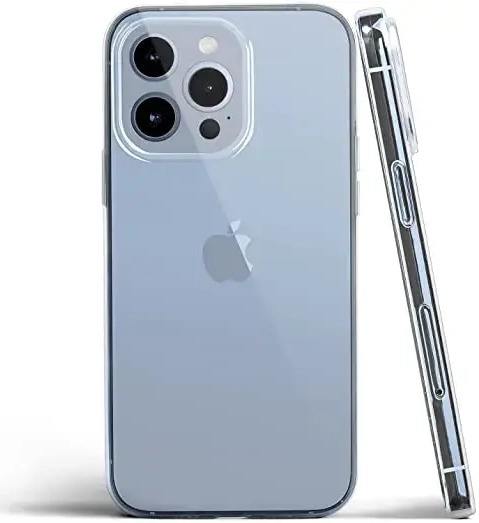Защитный силиконовый чехол Fusion Ultra Back Case толщиной 2 мм для Apple iPhone 13 Pro Max, прозрачный.