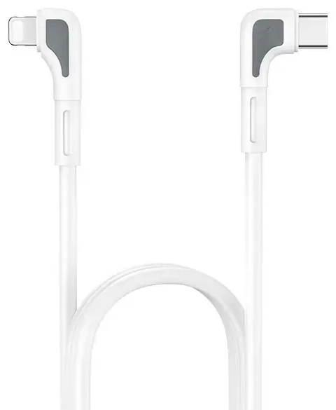 REMAX Zenax RC-181i andmeedastus- ja laadimiskaabel | USB-C kuni Lightning | 20W | 1m | valge