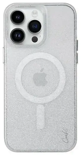 UNIQ etui Coehl Lumino iPhone 14 Pro Max 6,7" srebrny|sparkling silver