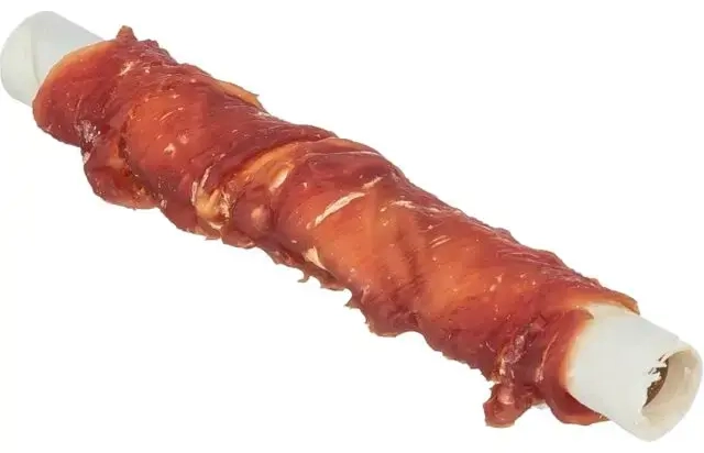 Skanėstas šunims - Trixie Denta Fun Stick with duck & chicken liver, 17 cm, 60 g
