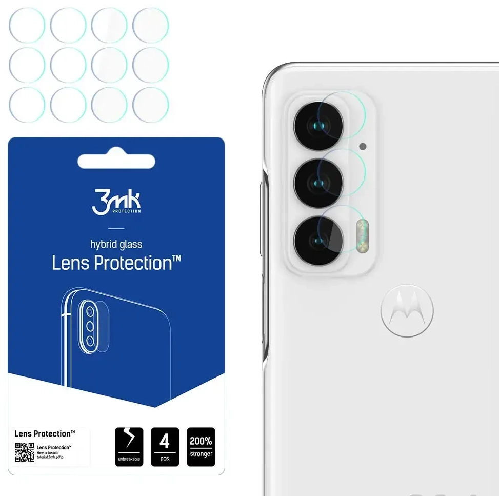 Motorola Edge 20 - 3mk Lens Protection™ screen protector