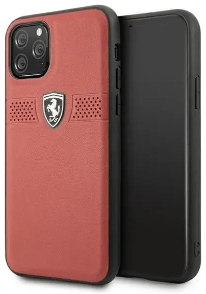 Ferrari FEOBAHCN58RE iPhone 11 Pro 5,8" czerwony|red hardcase Off Track Leather