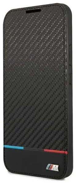 Etui BMW BMBKS22MPUCARTCBK S22+ S906 czarny|black bookcase M Collection Triangles
