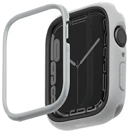 UNIQ etui Moduo Apple Watch Series  4|5|6|7|8|SE 44|45mm kredowy-szary|chalk-grey