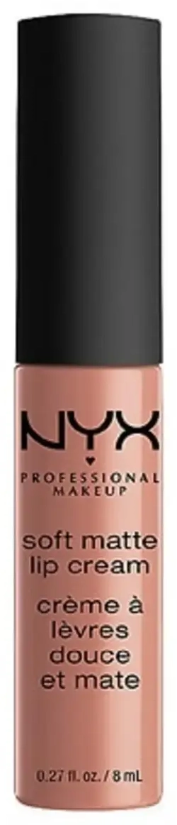 Nyx, Soft Matte, Cruelty-Free, Lip Cream, Liquid Lipstick, 02, Stockholm, 8 ml