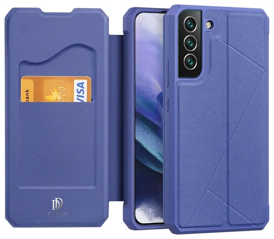 DUX DUCIS Skin X Holster Cover for Samsung Galaxy S22 + (S22 Plus) blue