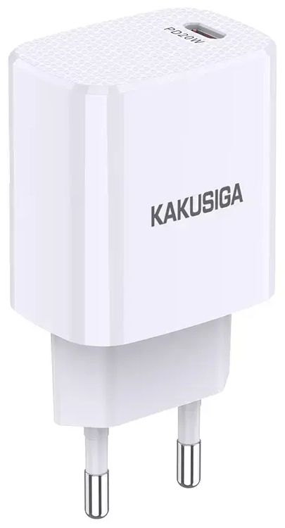 KAKUSIGA KSC-926 tīkla lādētājs | 20W | PD | USB-C | balts