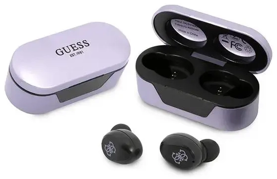 Guess Bluetooth kõrvaklapid GUTWST31EU TWS + dokkimisjaam lilla