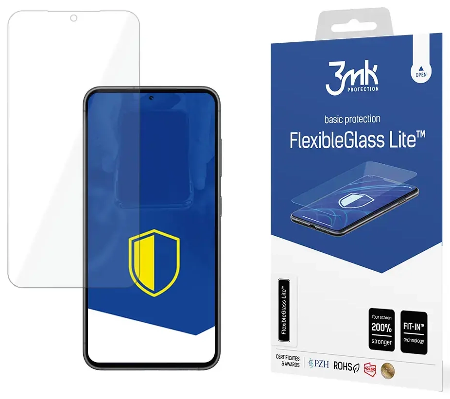 3mk FlexibleGlass Lite aizsargplēve telefona ekrānam Samsung Galaxy S24+ (S926)