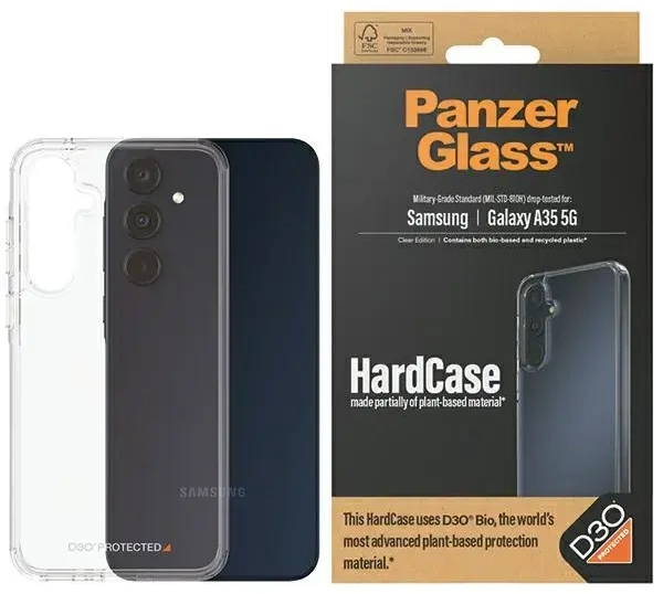 PanzerGlass HardCase Sam A35 5G A356 D3O 3xMilitary grade 0469