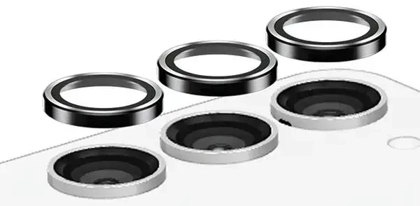 PanzerGlass Hoops Camera Sam S23 FE czarny|black 0460 camera lens protector hoop optic rings