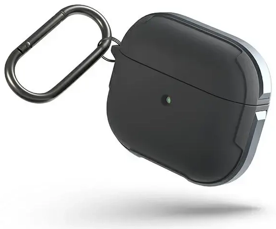 „UNIQ Valencia“ dėklas „AirPods 3“ pilkas | grey antimikrobinis