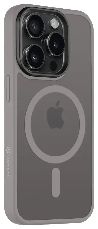 Tactical MagForce Hyperstealth ümbris iPhone 15 Pro jaoks, helehall