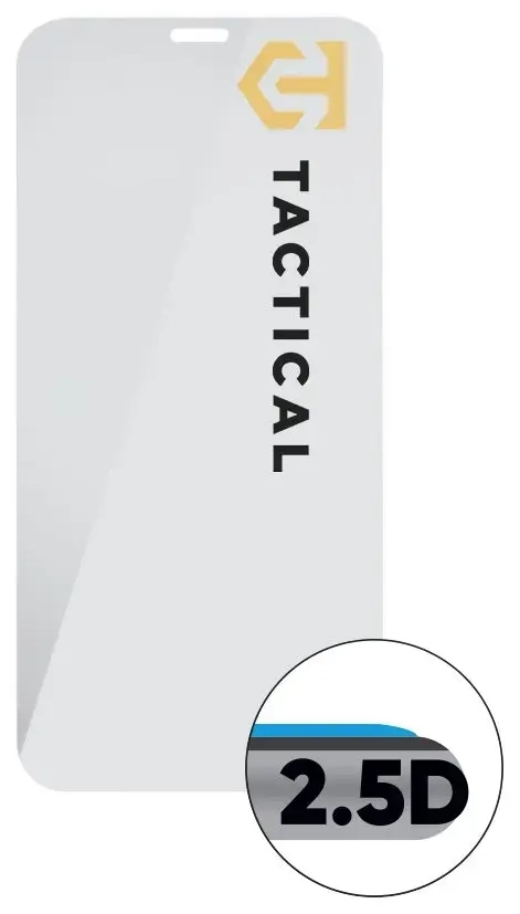 Tactical aizsargstikls telefonam iPhone 12 mini caurspīdīgs
