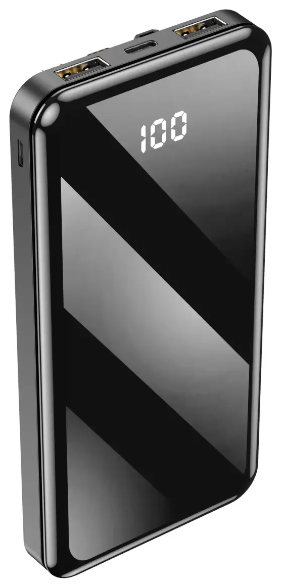 Forever TB-411 ALLin1 Power Bank | 10,000 mAh | USB-C, Lightning, Micro USB, USB-A | black