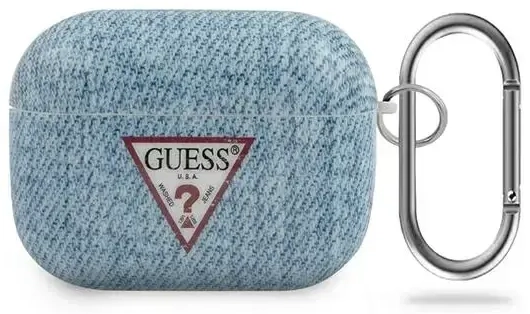 Guess GUACAPTPUJULLB AirPods Pro cover niebieski|light blue Jeans Collection