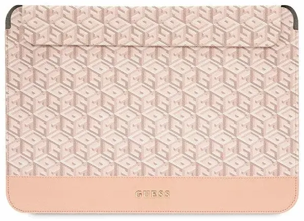 Guess Sleeve GUCS14HGCFSEP 14" różowy|pink GCube Stripes