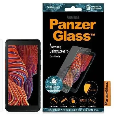 PanzerGlass Pro E2E Regular apsauginis stiklas telefonui Samsung Galaxy Xcover 5 juodas