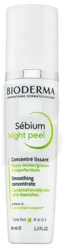 Bioderma Sébium intensyvus naktinis serumas Naktinis šveitiklis, lyginamasis koncentratas 40 ml