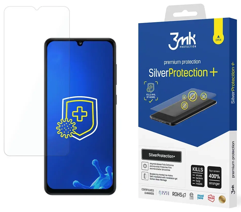 3mk SilverProtection+ aizsargplēve telefona ekrānam Samsung Galaxy A32 5G (A326)