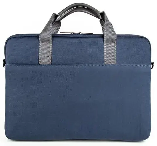 UNIQ Stockholm nešiojamojo kompiuterio krepšys dėklas 16" mėlynas|abyss blue