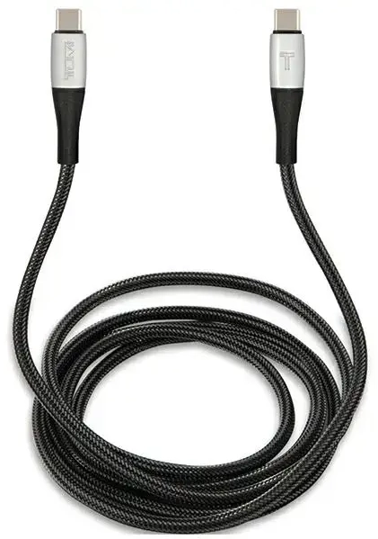 TUMI TUCCSUSBC duomenų perdavimo ir įkrovimo laidas | USB-C į USB-C | 1.5m | juodas