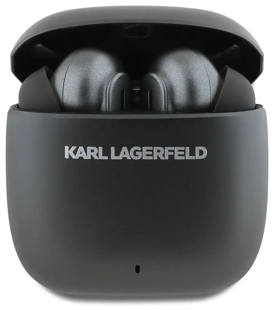 Karl Lagerfeld Elongated Logo ANC|ENC TWS belaidės ausinės, juodos