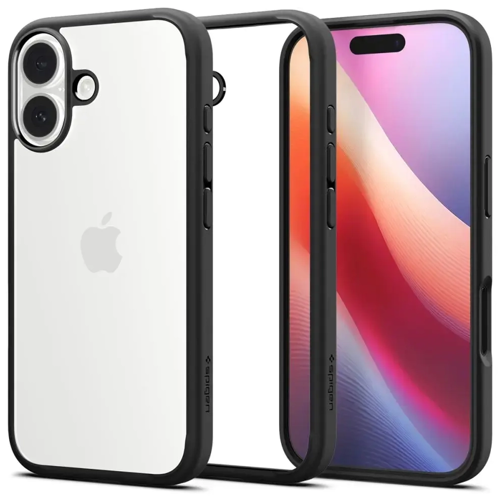 Spigen Ultra Hybrid Case for iPhone 17 - Matte Black