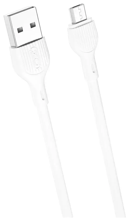 XO NB200 datu pārraides un uzlādes vads | USB-A uz Micro USB | 10.5W | 1m | balts