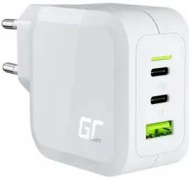 Green Cell PowerGaN tīkla lādētājs | 65W | GaN, PD | USB-C