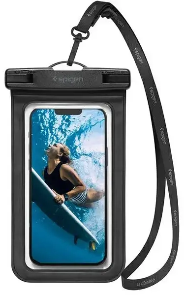 Spigen Waterproof Case A601 Universal Czarny|Black AMP04525