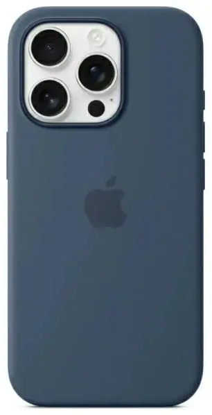 Etui Apple MYYU3ZM|A iPhone 16 Pro Max    6.9" MagSafe granatowy|denim Silicone Case