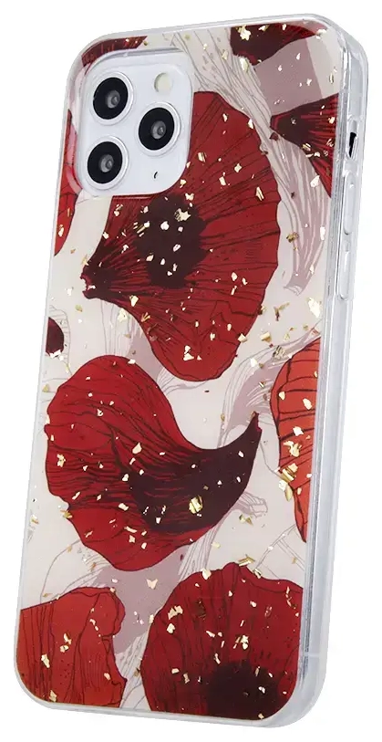 Fusion Gold Glam Poppy silikona aizsargapvalks Iphone 13 Pro