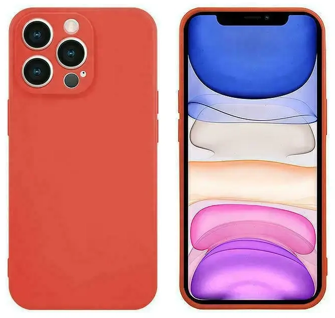 Fusion elegance fibre izturīgs silikona aizsargapvalks Xiaomi Redmi 13C | Poco C65 4G sarkans