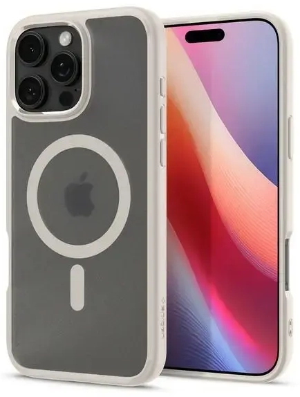 Spigen Ultra Hybrid MAG iPhone 16 Pro Max MagSafe frost natural titanium ACS08382
