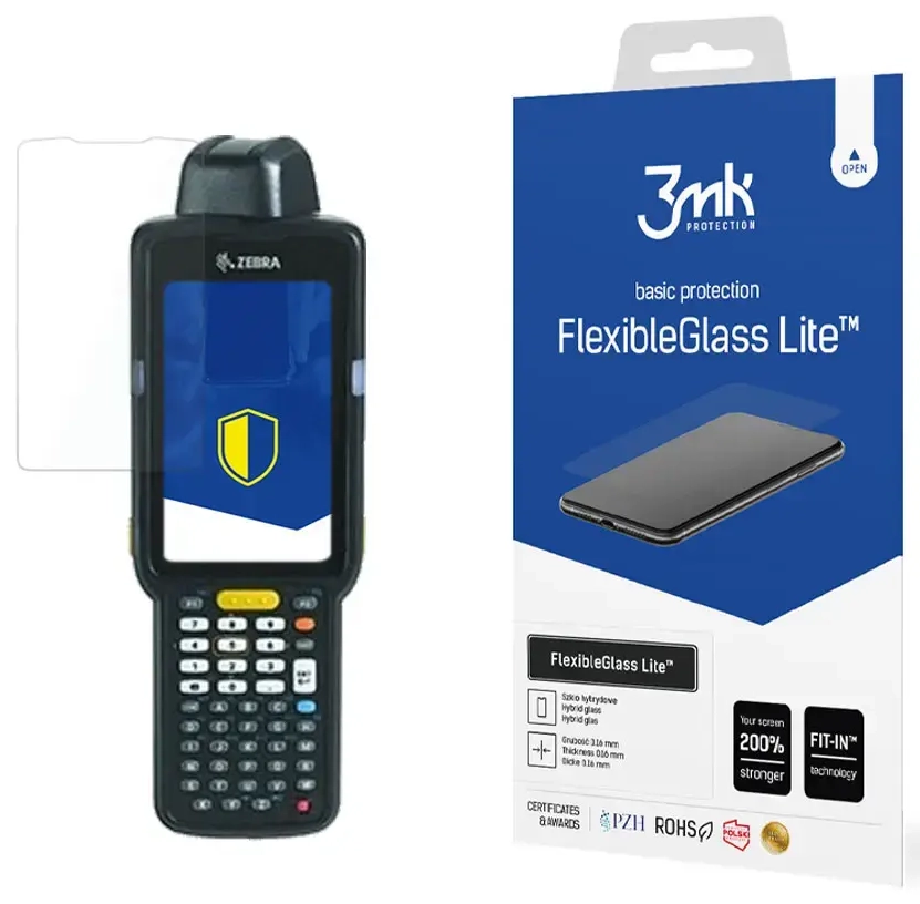 Zebra MC330M - 3mk FlexibleGlass Lite™ screen protector