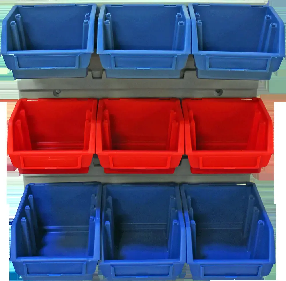 Dėžių rinkinys su sienele 350x386mm 9vnt