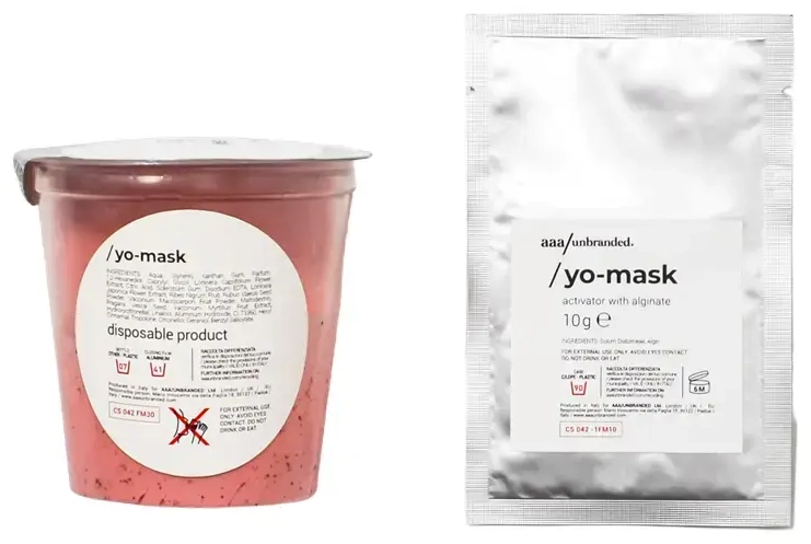 Unbranded, Yo-Mask, Senėjimą stabdanti, Kreminė kaukė, veidui ir kaklui, 10 g
