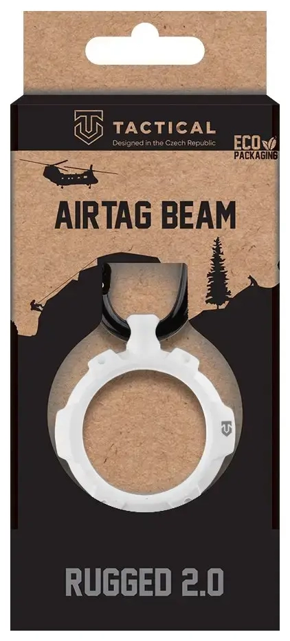 Tactical Airtag Beam Rugged 2.0 White