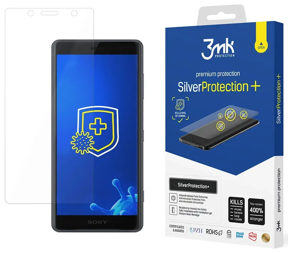 Sony Xperia XZ2 Compact - 3mk SilverProtection+ screen protector