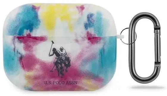 US Polo USACAPPCUSML AirPods Pro case multicolor Tie & Dye Collection
