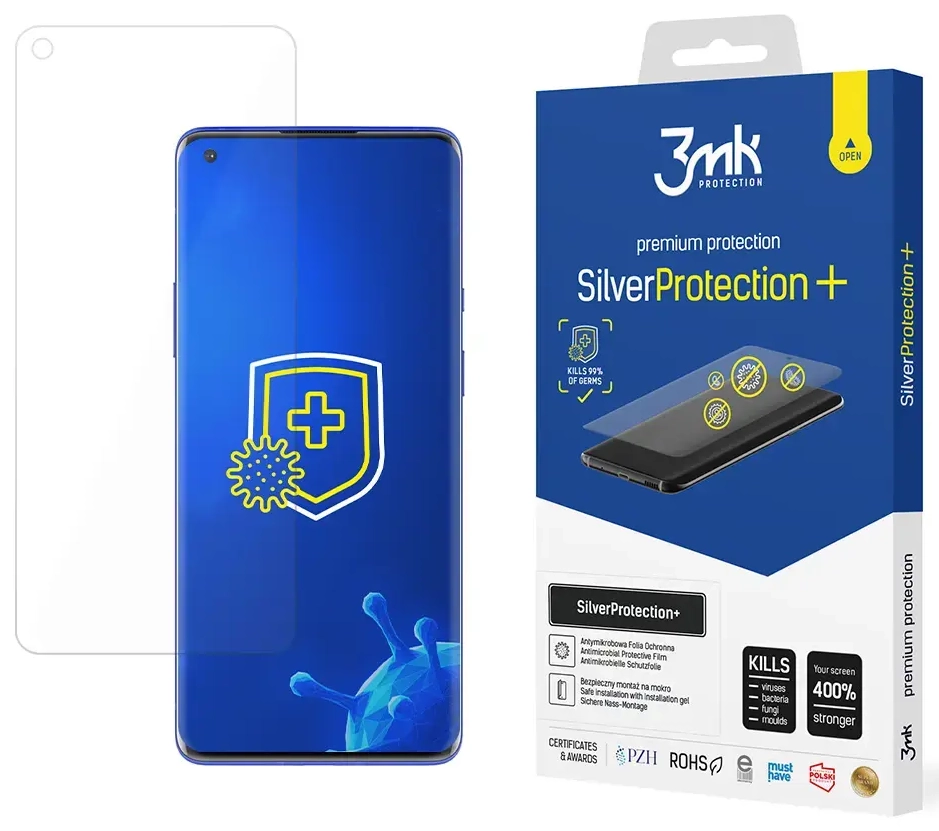 OnePlus 8 5G - 3mk SilverProtection+ screen protector