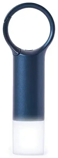 Lexon Nomaday Flash LED Keychain dark blue LL137DB